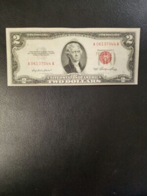 how much for a 2 dollar bill