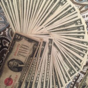 Two Dollar Bill Sale